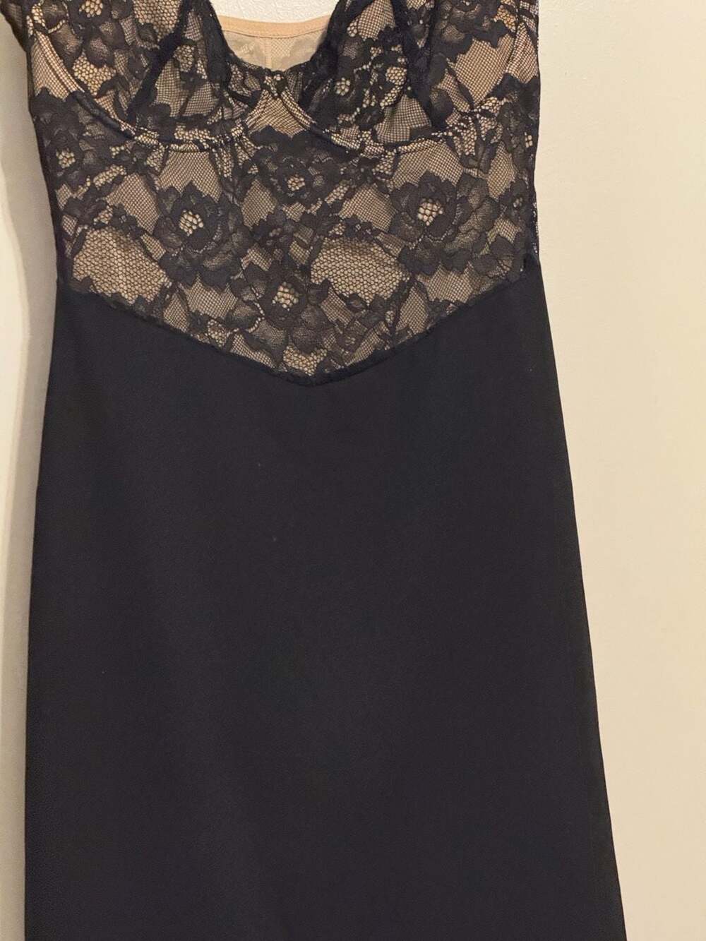 Popilush Lace Bodysuit Shapewear Black Size M